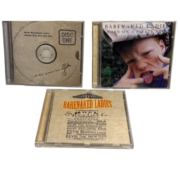Barenaked Ladies CD Bundle: Disc One 1991-2001 Born On A Pirate Ship Rock Specta - Picture 1 of 12